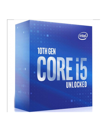 intel Procesor Core i5-10600 K BOX 4,1GHz, LGA1200