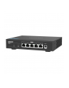 qnap systems QNAP QSW-1105-5T 5 port 2.5Gbps auto negotiation 2.5G/1G/100M unmanaged switch - nr 37