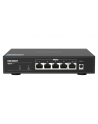 qnap systems QNAP QSW-1105-5T 5 port 2.5Gbps auto negotiation 2.5G/1G/100M unmanaged switch - nr 46