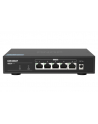 qnap systems QNAP QSW-1105-5T 5 port 2.5Gbps auto negotiation 2.5G/1G/100M unmanaged switch - nr 51