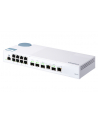 qnap systems QNAP QSW-M408-2C 8 port 1Gbps 2 port 10G SFP / NBASE-T Combo 2 port 10G SFP  Web Managed Switch - nr 14
