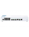qnap systems QNAP QSW-M408-2C 8 port 1Gbps 2 port 10G SFP / NBASE-T Combo 2 port 10G SFP  Web Managed Switch - nr 16