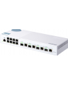qnap systems QNAP QSW-M408-4C 8 port 1Gbps 4 port 10G SFP+/ NBASE-T Combo Web Managed Switch - nr 10