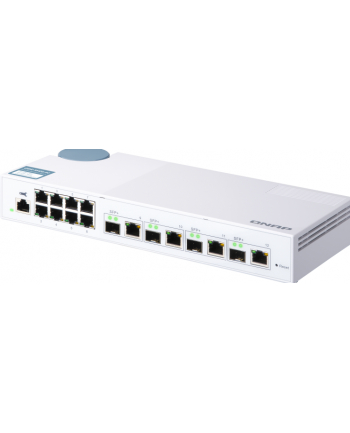 qnap systems QNAP QSW-M408-4C 8 port 1Gbps 4 port 10G SFP+/ NBASE-T Combo Web Managed Switch