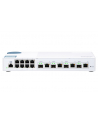 qnap systems QNAP QSW-M408-4C 8 port 1Gbps 4 port 10G SFP+/ NBASE-T Combo Web Managed Switch - nr 18