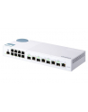 qnap systems QNAP QSW-M408-4C 8 port 1Gbps 4 port 10G SFP+/ NBASE-T Combo Web Managed Switch - nr 23