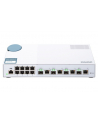 qnap systems QNAP QSW-M408-4C 8 port 1Gbps 4 port 10G SFP+/ NBASE-T Combo Web Managed Switch - nr 37