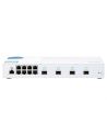 qnap systems QNAP QSW-M408S 8 port 1Gbps 4 port 10GbE SFP+ Web Managed Switch - nr 1