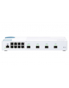 qnap systems QNAP QSW-M408S 8 port 1Gbps 4 port 10GbE SFP+ Web Managed Switch - nr 38