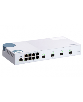 qnap systems QNAP QSW-M408S 8 port 1Gbps 4 port 10GbE SFP+ Web Managed Switch