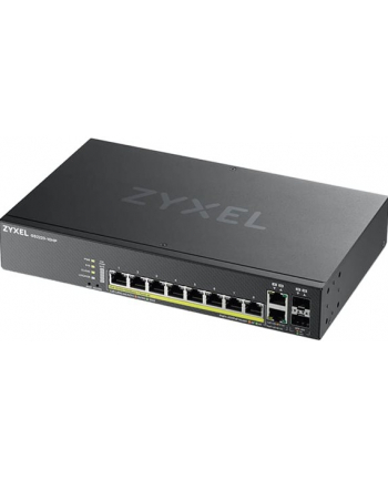 ZYXEL GS2220-10HP EU region 8-port GbE L2 PoE Switch with GbE Uplink 1 year NCC Pro pack license bundled