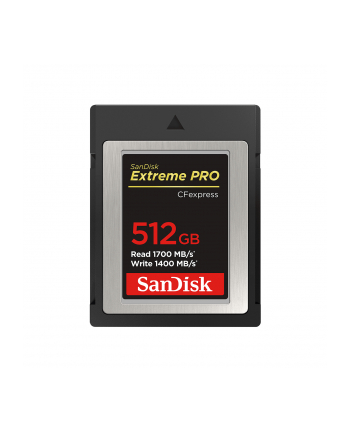 SANDISK Extreme Pro 512GB CFexpress Card SDCFE 1700MB/s R 1400MB/s W 4x6