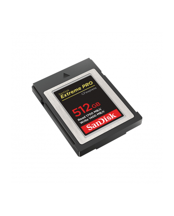 SANDISK Extreme Pro 512GB CFexpress Card SDCFE 1700MB/s R 1400MB/s W 4x6
