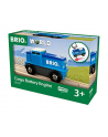 BRIO Blue Battery Freight Locomotive - 33130 - nr 6