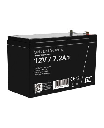 GREEN CELL Battery AGM 12V7.2AH