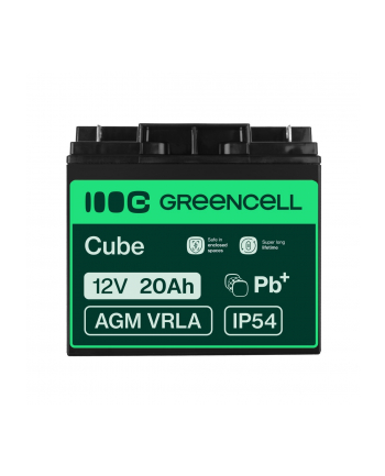 GREEN CELL Battery AGM 12V20AH nr 2
