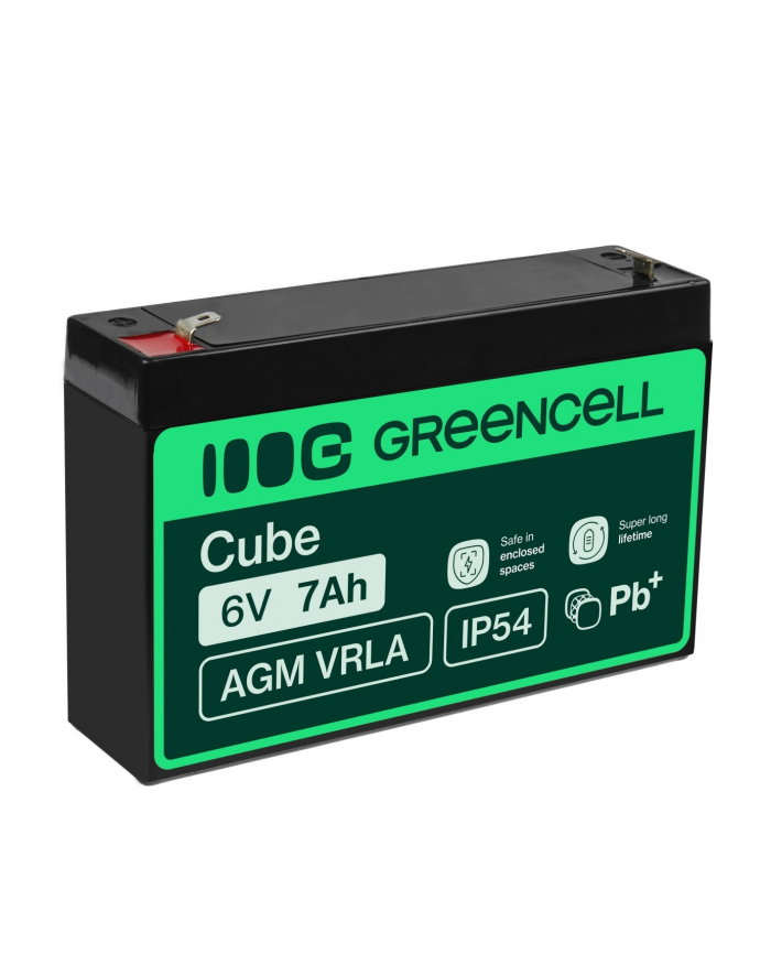 GREEN CELL Battery AGM 6V 7AH główny
