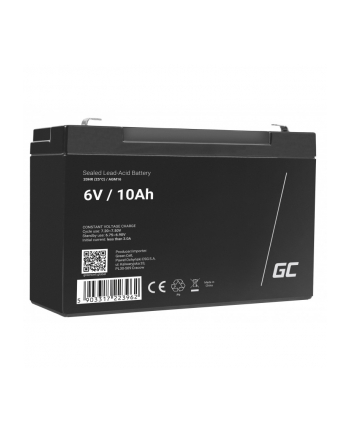 GREEN CELL Battery AGM 6V 10 Ah