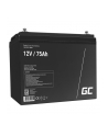 GREEN CELL Battery AGM 12V 75 Ah - nr 1
