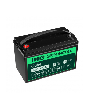 GREEN CELL Battery AGM 12V 100Ah