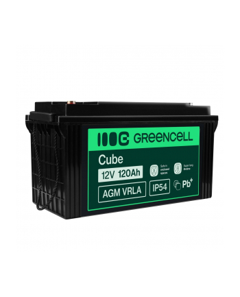 GREEN CELL Battery AGM 12V 120Ah