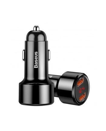 BASEUS ŁADOWARKA SAMOCHODOWA MAGIC CCMLC20A-01 2X USB QC 30 45W