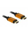 DELOCK KABEL HDMI M/M V21 05M 8K 60HZ CZARNO-POMARAŃCZOWY 85726 - nr 2