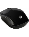 hewlett-packard HP 200 Black Wireless Mouse X6W31AA - nr 5