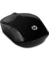 hewlett-packard HP 200 Black Wireless Mouse X6W31AA - nr 8