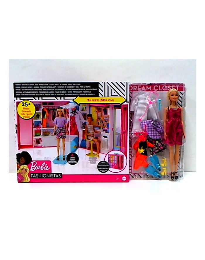 mattel Barbie Wymarzona szafa GBK10 główny