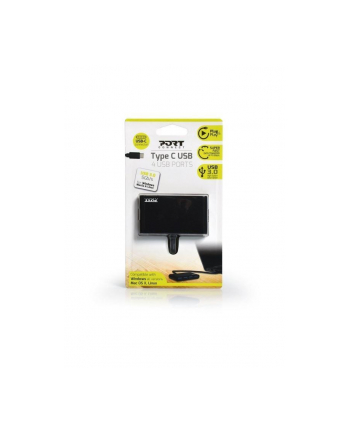 Hub USB-C PORT DESIGNS 900123 (USB-C; 4x USB 31)
