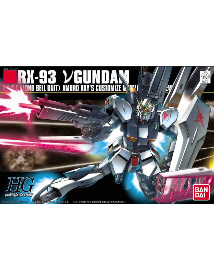 bandai HGUC 1/144 RX-93 NU GUNDAM główny