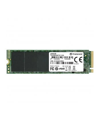 transcend Dysk SSD 110S 256GB 2280 M.2 NVMe PCIe Gen3 x4