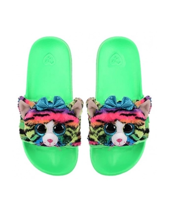 ty inc. TY FASHION Kapcie TIGERLY - kot rozmiar L (36-38) 95472