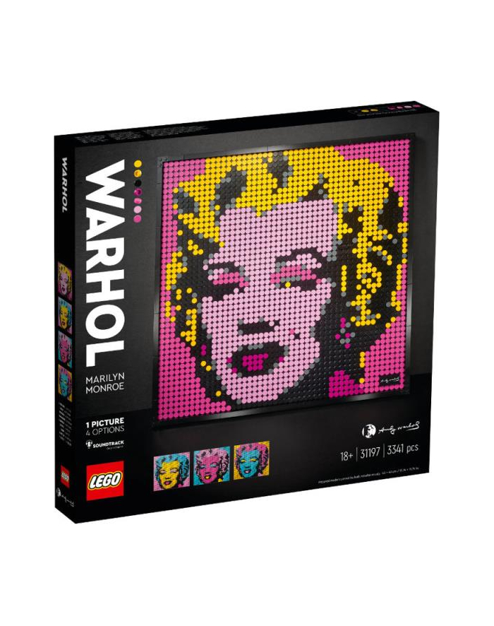 LEGO ART 31197 Marilyn Monroe Andy’ego Warhola p3 główny