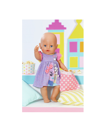 zapf creation BABY born® Różowa sukienka z naszywką 828243