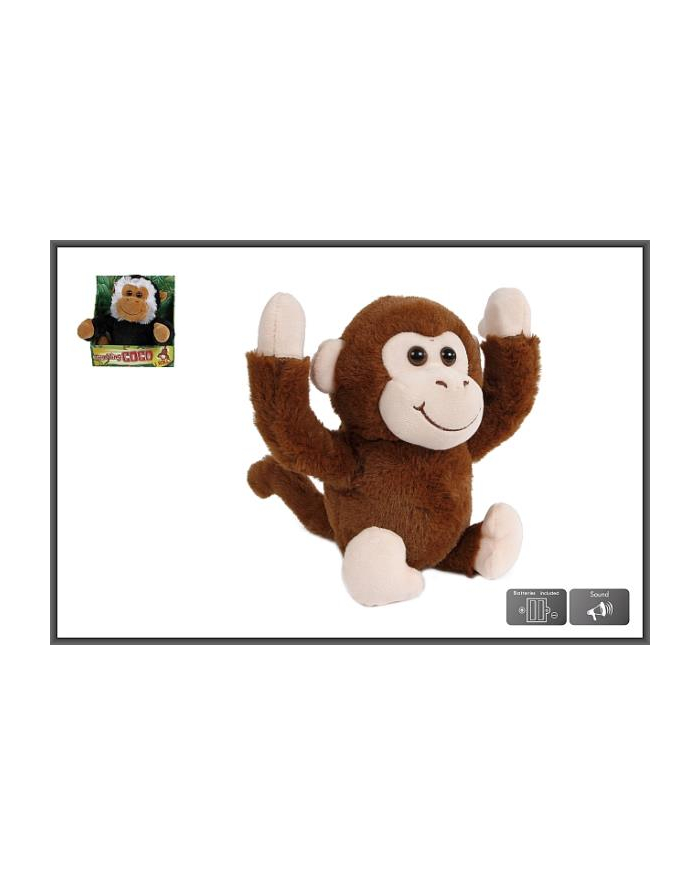 hipo Małpka fikająca 25cm 2 kolory cena za 1szt główny