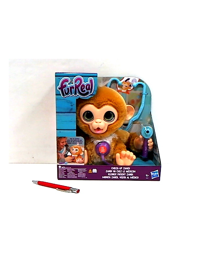 FurReal Interaktywna małpka Zandi z wizytą u doktora E0367 HASBRO główny