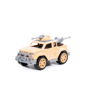 Polesie 83623 Samochód PickUp wojskowy - safari Legionista mini z 2-ma karabinami maszynowymi w siatce