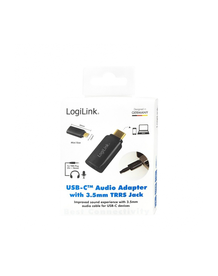 logilink Adapter USB-C do 3,5mm Audio - Mini jack główny