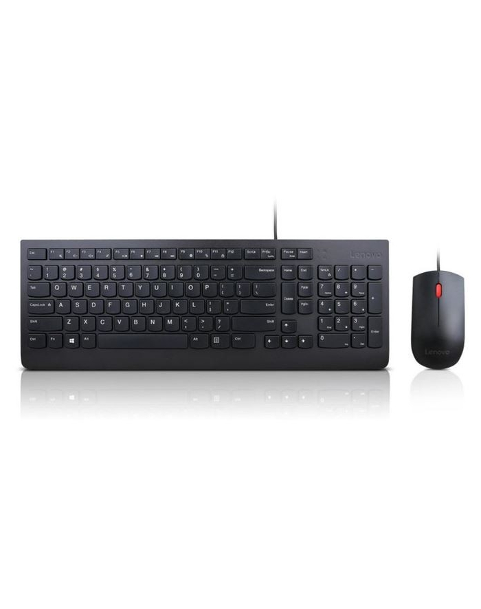 lenovo Podstawowy zestaw przewodowej klawiatury i myszy US Euro 4X30L79922 główny