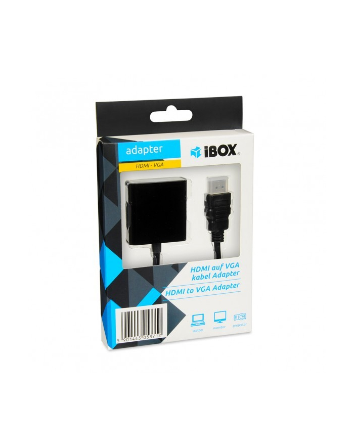 ibox Adapter HDMI-VGA IAHV01 główny
