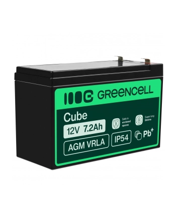 green cell Akumulator żelowy 12V 7.2Ah
