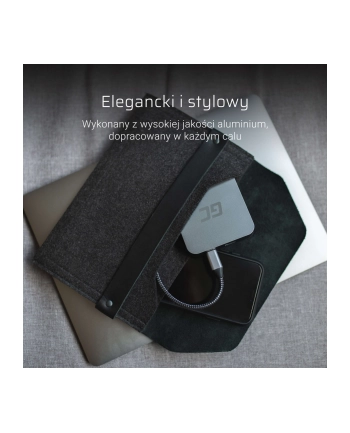 green cell Adapter, przejściówka GC HUB2 USB-C 6w1 USB 3.0 HDMI Ethernet