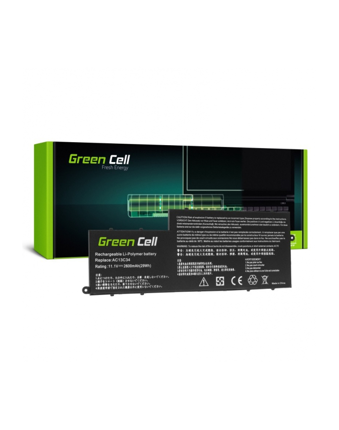 green cell Bateria do Acer Aspire E3-111 11,4V 2,6Ah główny