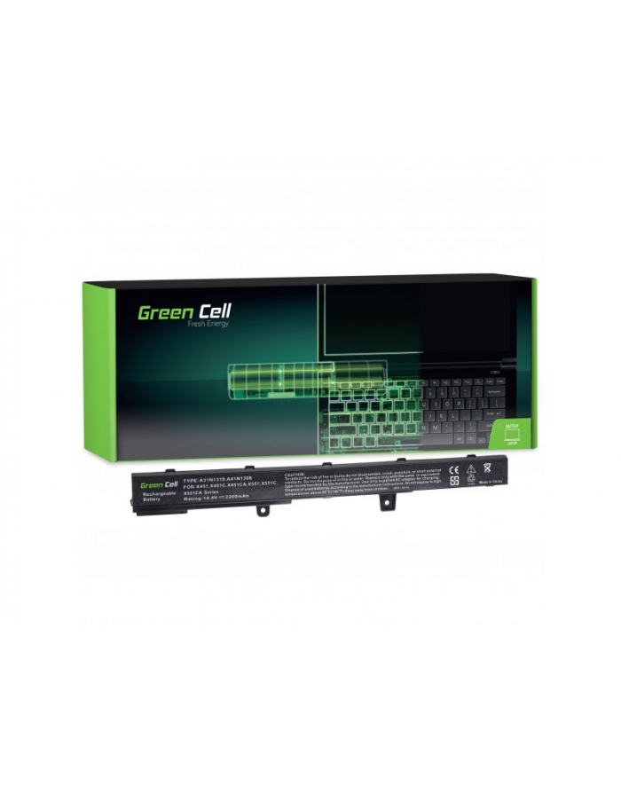 green cell Bateria do Asus R508 14,4V 2200mAh główny