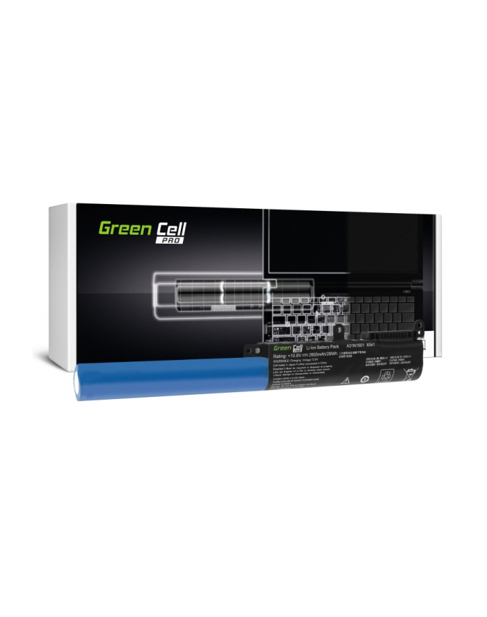 green cell Bateria PRO Asus R541 A31N1601 11,1V 2,6Ah główny