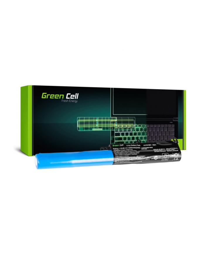green cell Bateria do Asus R541 A31N1601 11,1V 2,2Ah główny