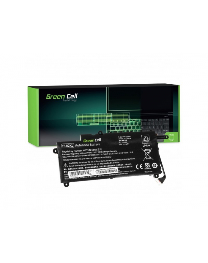 green cell Bateria do HP x360 7,6V 3800mAh główny