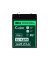 green cell Akumulator żelowy 6V 4.5Ah - nr 17